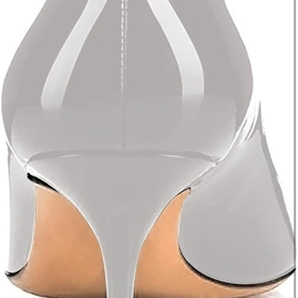 Women Fashion Pointed Toe Slip On Comfort Basic Kitten Heel Pumps Shoes - Picture 3 of 10